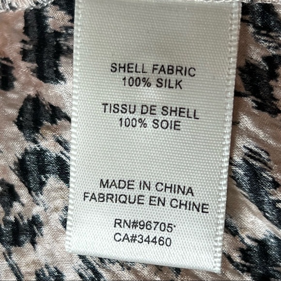 Rebecca Taylor Silk Leopard / Cheetah Print Dress - Size 12 - Picture 10 of 12